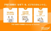子育て世帯のリアルな声を活用する法人向け市場調査サービス「tetsunagi for Business」開始