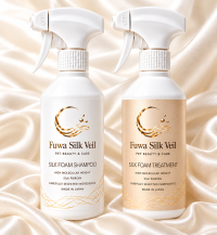 美容師の技術を愛犬へ。泡シャンプー＆トリートメント「Fuwa Silk Veil」が先行販売開始