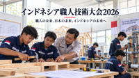 インドネシア職人技術大会2026開催へ。建設人材の発掘と育成を目指す