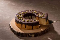 九重味淋が冬季限定「みりん屋さんのバームクーヘン-チョコがけ-」を10月18日発売