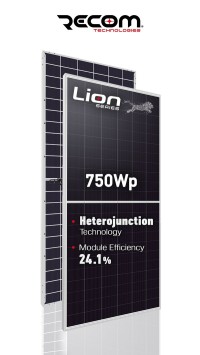 RECOM Technologies Unveils Lion HJT 750Wp PV Module with 30-Year Product Warranty