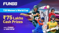 Celebrate Women's Cricket! Fun88 Launches ₹75 Lakhs T20 World Cup Betting Bonanza