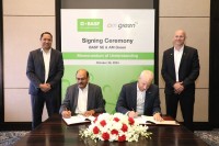 BASF and AM Green enter MoU to jointly evaluate opportunities in low-carbon chemicals in India and for the offtake of 100,000 tons of green ammonia annually