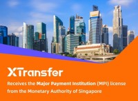 XTransfer Officially Receives MPI License from the Monetary Authority of Singapore