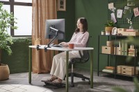 Colebrook Bosson Saunders Reimagines the Flo Monitor Arm for Future-Ready, Ergonomic Workstations