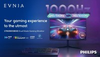 True 1000Hz Powerhouse: PHILIPS EVNIA Unleashes the World's First 1000Hz Dual-Mode Gaming Monitor 27M2N5500XD