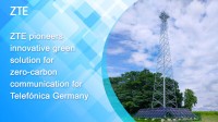 ZTEがTelefonica Germany向けにゼロカーボン通信用の革新的グリーンソリューションを開発