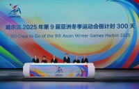 第9回アジア冬季競技大会は300日カウントダウンにあたり、ビジュアルアイデンティティーを公表