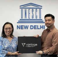 Vantage Foundationがインド・ニューデリーのユネスコ南アジア地域事務所の教育活動を支援
