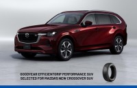 グッドイヤー、「EfficientGrip Performance SUV（エフィシェントグリップ パフォーマンス エスユーブイ）」がマツダの新型クロスオーバーSUV「MAZDA CX-80（マツダ シーエックス エイティー)」に純正装着