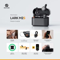 ホリーランドがLARK M2Sを発表: 超小型ワイヤレスマイクで、衣装に自然に溶け込むデザイン