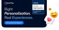 CleverTap が最新の Gartner® Magic Quadrant™ のパーソナライゼーション エンジンで認められる
