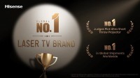 ハイセンスのレーザー・テレビ、6年連続で世界1位の座を維持
