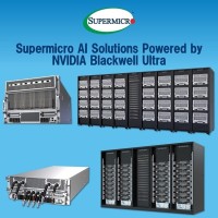 Supermicro（スーパーマイクロ）、次世代AIポートフォリオにNVIDIA Blackwell Ultraソリューションを追加 NVIDIA HGX™ B300 NVL16とGB300 NVL72を搭載