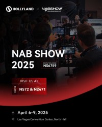 ホーリーランド、ラスベガスで開催される2025年NAB Showで先進のオーディオ・ビジュアル・ソリューションを展示
