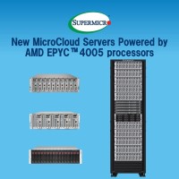 Supermicro、AMD EPYC™ 4005シリーズプロセッサー搭載の新型MicroCloudで軽量エントリークラス向けマルチノードソリューションを提供、サーバーインスタンスあたりクラス最高のコスト効率と密度を実現