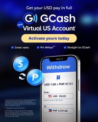 GCash、バーチャル米ドル口座を開設し、フィリピン人の米ドル決済および送金受取方法に革新をもたらす