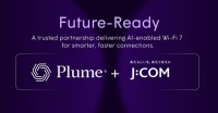 J:COMとPlume、クラウドベースのAIを活用した先進的なWi-Fi 7ソリューションを発表