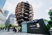 HisenseのRGBをテーマにしたポップアップイベントが、FIFAワールドカップ2026™の新たなランドマークを彩る