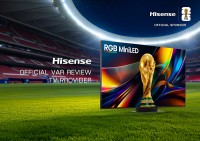 HisenseのRGB MiniLEDが、国際放送センターにおけるFIFAワールドカップ2026™のVAR運用をサポート