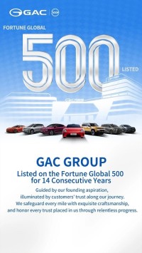 GACグループ、「Fortune Global 500」に14年連続で選出され、持続的な世界的成長を実証