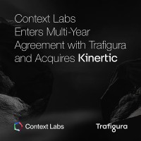 Context Labs、Trafiguraと複数年契約を締結し、炭素情報を反映した商品取引を推進するためKinerticを買収
