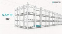 ZS Robotics、高さ5.5mの倉庫向け高密度保管ソリューションを発表、四方向シャトル技術で高さ制限の課題に対応