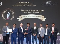 インド産業連盟（CII）、Afconsに全国環境優秀賞を授与