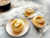 【銀座ブールミッシュ】爽やかなイラストが夏にピッタリ！夏の『ピースフルマカロン』は、元気をもらえるひまわりとブルースター！