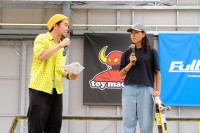 中山楓奈選手が伝えた挑戦の楽しさ、親子で学ぶスケートボードと正しいキズケアの大切さ