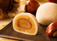 亀屋万年堂 11月限定「和栗大福」直販17店舗 388円で販売　“幻の栗”茨城県産 利平種栗＋国産渋皮付き和栗＋やわらか羽二重餅