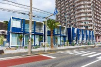 千葉県勝浦市「HOTEL R9 The Yard 勝浦」11/10～OPEN　部原海岸1分のコンテナホテル　シリーズ初2階建メゾネットルームも