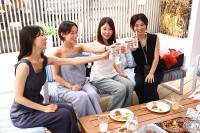 おいしく楽しくビタミンE 肉フェス＝アーモンドまみれBBQフェス 8/9～10/9 ＠池袋　熟成チキン 牛カルビ アーモンドミルク100％かき氷で元気チャージ♪ かんたん絶品“アモミ料理”レシピも注目！