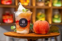 8/23.24 限定 山形旅はこれ必食　山形プリン「飲む桃パルフェ」＠道の駅蔵王　山形市産ひんやり桃の絶品ハーモニーを♪