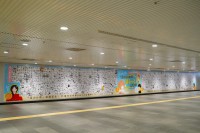 累計550万部の大ヒット作「凪のお暇」、9年の連載が完結！渋谷駅で1,606ページ一気読み広告が話題