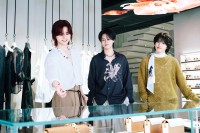 髙塚大夢、藤牧京介、松田迅(INI)来訪！　『エンポリオ アルマーニ 銀座店』　髙塚「ファッションは僕らにとって、自己表現の一部」