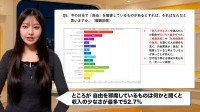 7割が「自由な国」と答えた日本、でも半数が収入の少なさに不自由を感じると回答