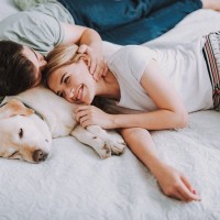 犬と『一緒に寝る』のは結局ダメなの？みんなはどうしてる？考えられるデメリットとは