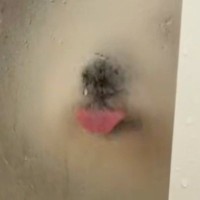 入浴中にドアの前にきた犬→『かわいいな』と思っていたら、次の瞬間…パワー系すぎる『まさかの行動』が32万再生「凶暴で草」「アニメみたい」