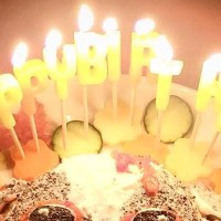 犬の誕生日を祝うため『手作りケーキを作ってみた』結果…一度見たら忘れられない『完成系』が26万回表示「狂気ｗｗｗ」「愛は詰まってるｗ」