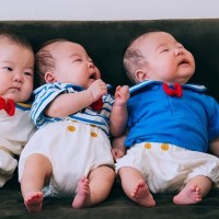 三つ子の赤ちゃんの『お宮参り』に参加する犬→記念撮影で…まさかの『ドヤ顔』が134万表示「自分が産んだって顔してるｗ」「主役感あって草」