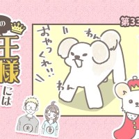 うちの王様にはどうしても抗えない【第332話】「ダイレクト肉球」