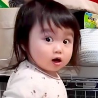 2歳の女の子が『犬にこっそりおやつをあげようとした』結果→バレてしまい、注意されると…理不尽な光景が14万再生「ごまかしてるの草」