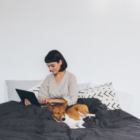 犬が『飼い主から離れない』心理5つ　寂しがっているの？常に後をついてくる理由まで
