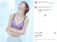 柏木由紀、美スタイルでランジェリー姿の未公開ショット公開！「めっちゃセクシー」「超絶お美しい」