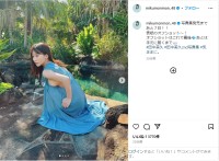 田中美久、写真集表紙のオフショット公開！「美しすぎてドキドキ」「セクシーで最高」