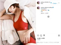 西内まりや、真っ赤なアンダーウェア姿で美ボディ披露！「カッコいい！！」「セクシー！」と絶賛