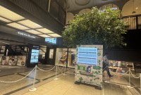 アサヒ飲料が展開する「CO2を食べる自販機」2030年までに全国で5万台の設置を目指す