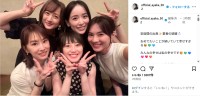 小松彩夏、セーラー戦士集合ショットで安座間美優の出産＆泉里香の結婚を祝福！「みんなの幸せは私の幸せ」