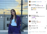 内田理央、特攻服姿のヤンキーショット公開！「史上最高」「かっこ可愛すぎる」